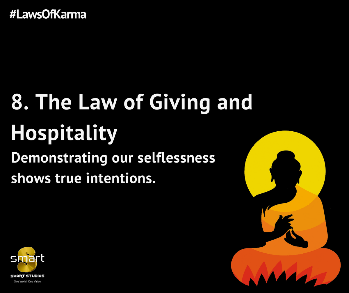 SmartStudios_'s tweet image. Without a selfless nature, true spiritual growth is nearly impossible. #LawsOfKarma #LawOfGivingAndHospitality #Karma #LifeCycle