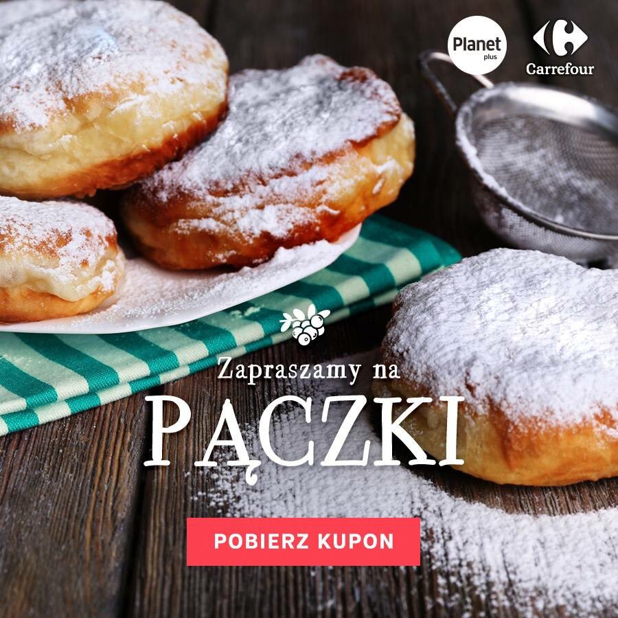 planetpluscom's tweet image. Rozdajemy Pączki w całej Polsce w sklepach #carrefour ;-) 
planetplus.pl/tlustyczwartek
#tlustyczwartek #paczki