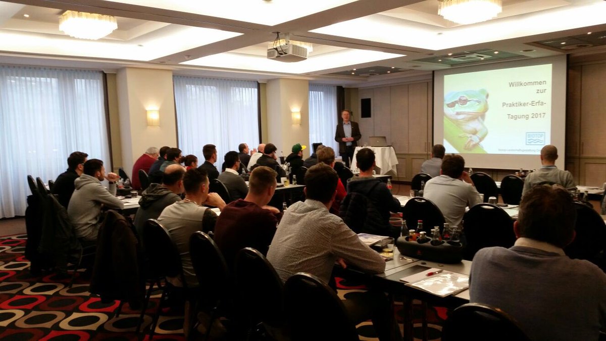 BIOTOP praktikertreffen in Hannover. Kennisdeling en nieuwe innovaties op zwemvijver gebied. <a href="/BiotopPools/">Biotop Natural Pools</a>