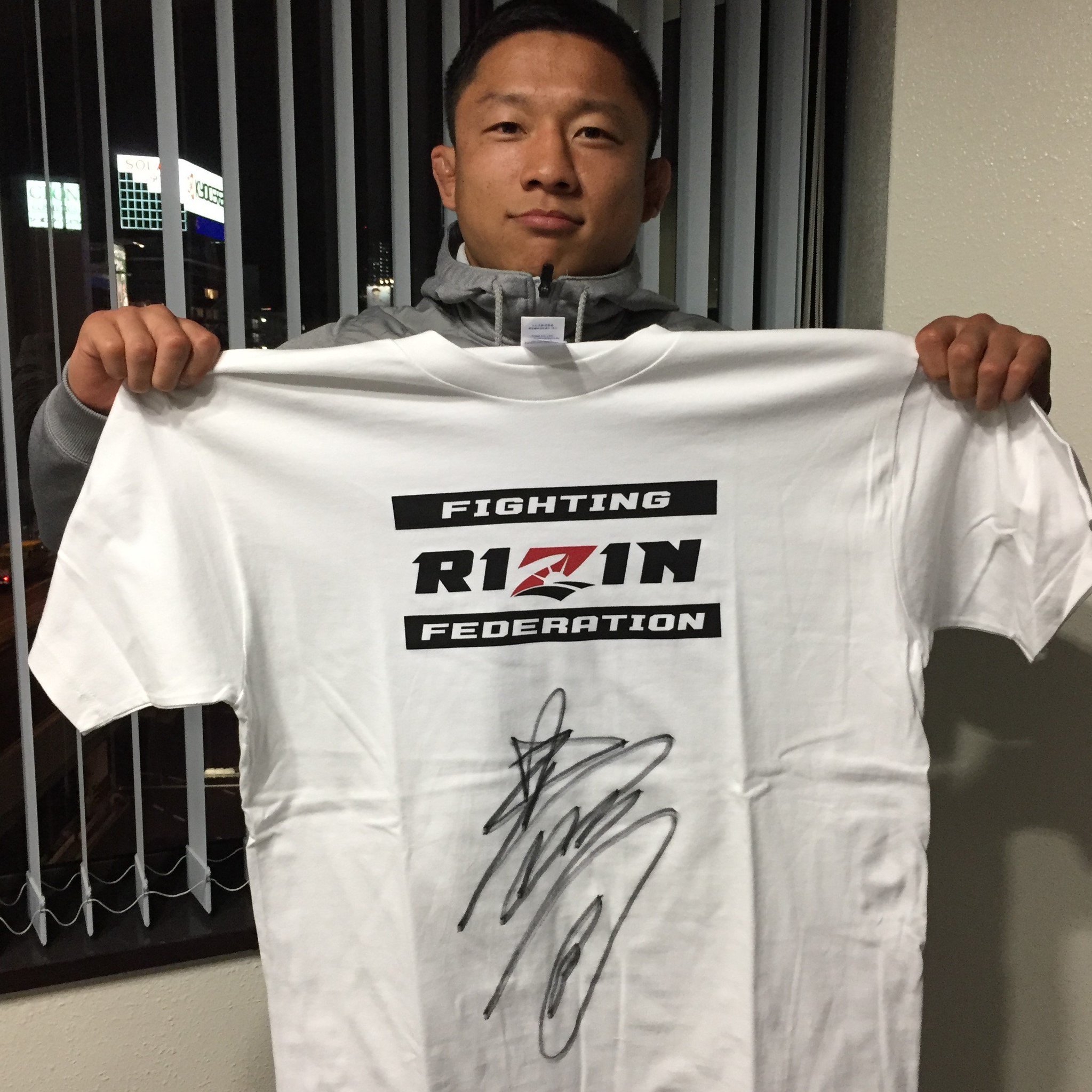 RIZIN13　堀口恭司　入場T-shirt　XLサイズ RIZIN13 堀口恭司 入場T-shirt XLサイズの通販 by baruto's shop