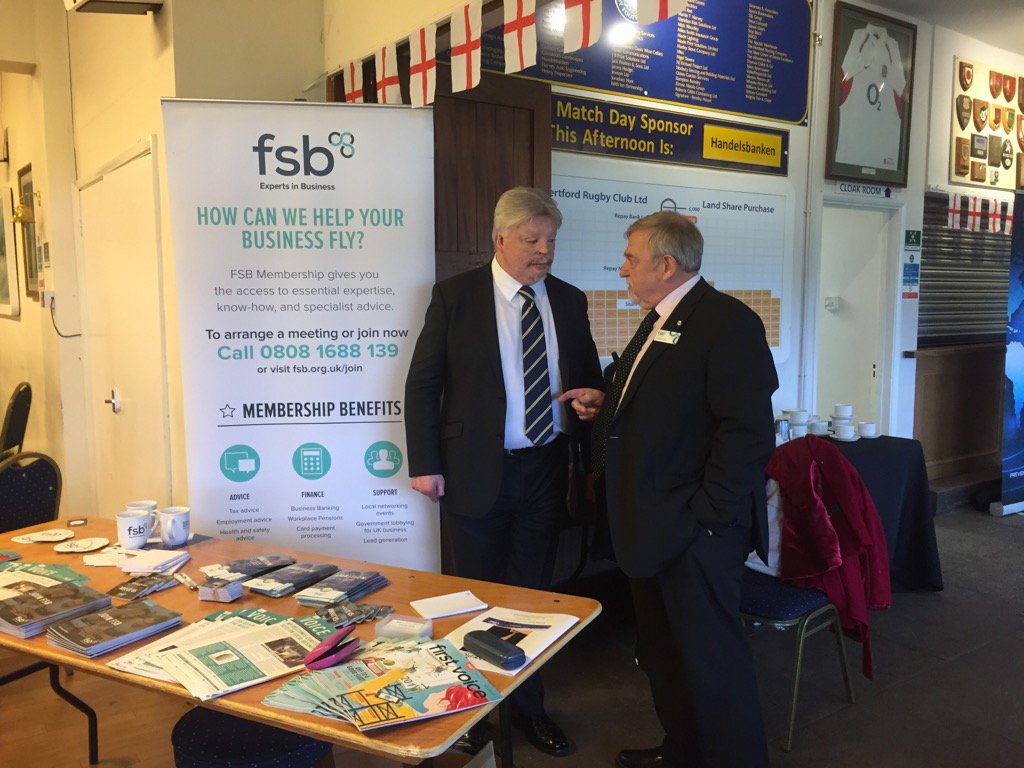 fsbbedcambhert's tweet photo. It was great to meet Simon Weston with Charlie Smith beds Vice Chair #FSBBeds #FSBHerts https://t.co/6pz7UXziZt