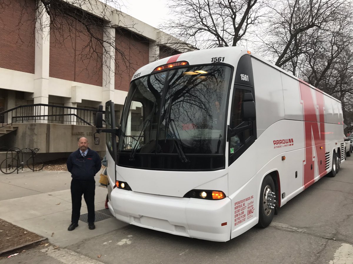 UNL_CEHS's tweet photo. We're on the road w driver John! #CEHSTOUR stopping in G.I., Madison, Norfolk and Schuyler. Visiting schools, #NEextension &amp; more. #unlcehs https://t.co/rjFVLWEUYY
