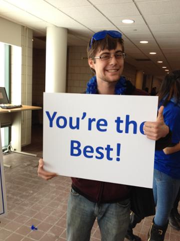 UBCAS's tweet photo. Our #UBTAGWEEK station will be at NSC today from 11-2 pm, Stop by 4 your chance 2 win and say #UBThanks 2 #ubuffalo donors! https://t.co/89ssS5bM8H