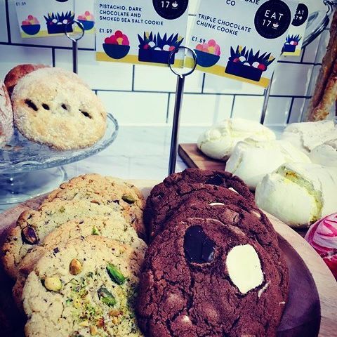 thomascookieco's tweet photo. Our Pistachio, Dark Chocolate &amp; Smoked Sea Salt and Triple Chocolate #cookies are now available @EAT_17 Whitstable

https://t.co/h6LdfHLcPR https://t.co/WQdGqJ9tBE
