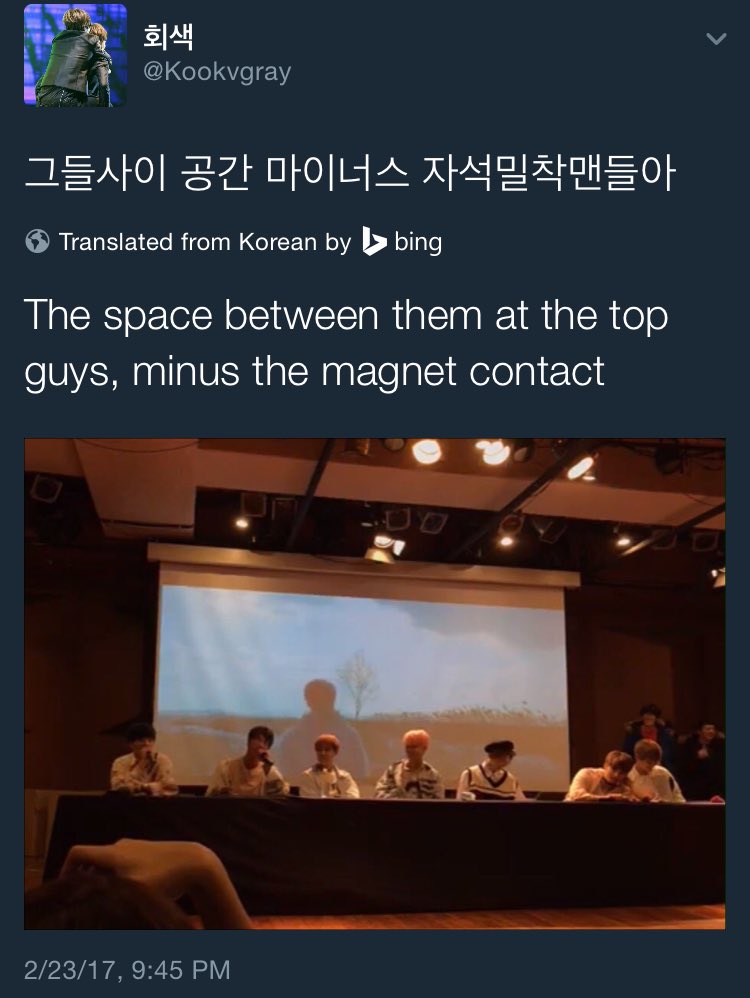 MODAOZUSHl's tweet photo. #taekook #intlfanproblems https://t.co/p2cn02EZBo