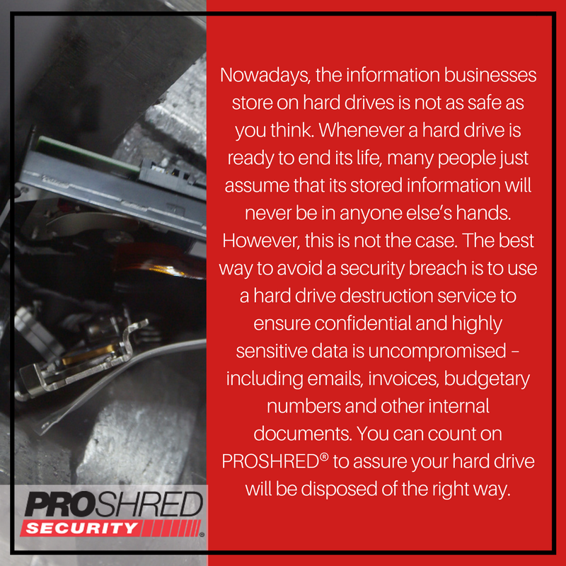 GAPROSHRED's tweet image. #Proshred #Georgia #Harddrive #Computers #Identitytheft