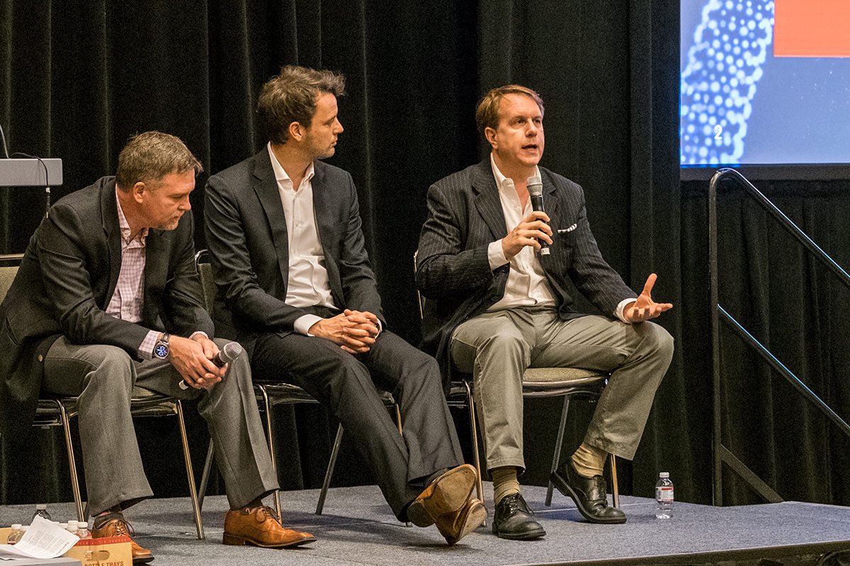 bobcooley's tweet photo. @bobcooley @TDAmeritrade. Thx to co-panelists @rosscavan, @tuge re:Q&amp;A-Governance &amp; Biz Drivers in #SocialBusiness 4 #FinServ @ #IBMConnect https://t.co/Kj445eHQ6y