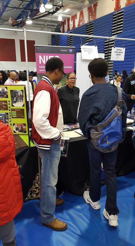 UMWAlumni1's tweet photo. #tbt Charles County Kappa League at the Alfred Street Baptist Church HBCU College Fair last weekend. #NupesInTheCommunity https://t.co/ChjAgSZwJd