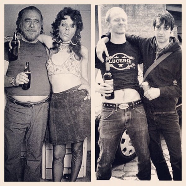 Can't wait to re-enact this re-enactment at <a href="/FestSouth/">South East Fest</a> #picturesofhamish  #bukowski