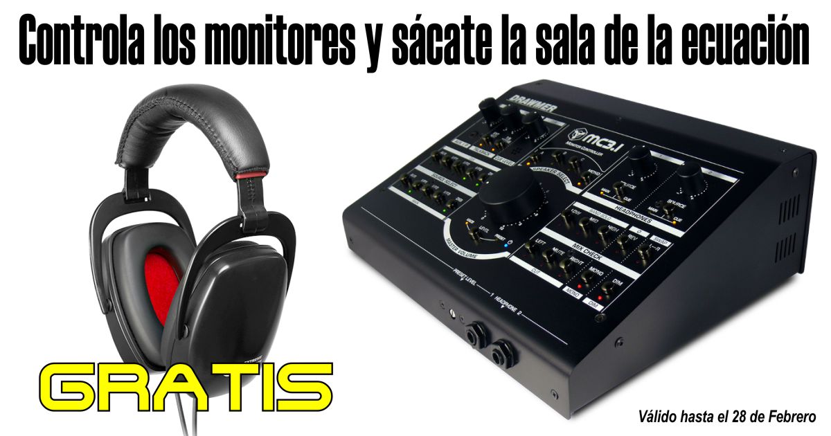 reflexionarts's tweet image. Por la compra de un #Drawmer MC3.1 te llevas totalmente "GRATIS" los auriculares #ExtremeIsolation EX-29. Más info: bit.ly/2ig6qYU