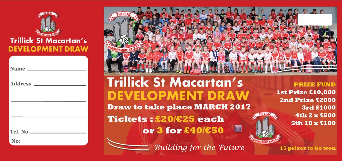 TrillickGAC's tweet photo. Have you got one of these tickets yet? They are available to buy on-line at https://t.co/urluMLzcE4 https://t.co/9m6vudztMZ