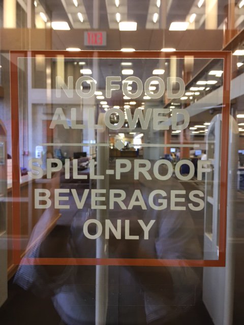 tomthelibrarian's tweet photo. @FiliPaolo @suyinsani @MugarLib will share concern for quiet esp on 3rd floor with Mugar staff.  Also attaching photo of Mugar front door. https://t.co/bkhnJZ9l6E