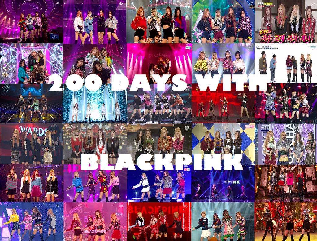 BLACKPINK_WW's tweet photo. Happy #200DAYSSINCEDEBUT for our girls, #BLACKPINK! #BLINKs will always be by your side & support you forever!
#200DayswithBLACKPINK π€π https://t.co/NrTtyMUJTI