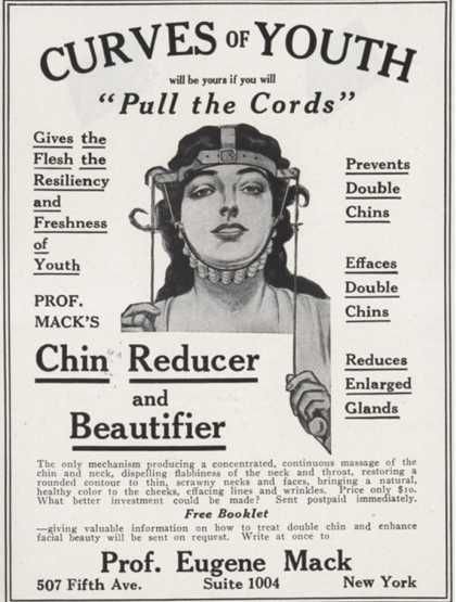 NigelHorlock's tweet photo. Pull the chords!! Another unforgettable vintage #cosmeticsurgery ad for #throwbackthursday https://t.co/TBEZgE5KiE