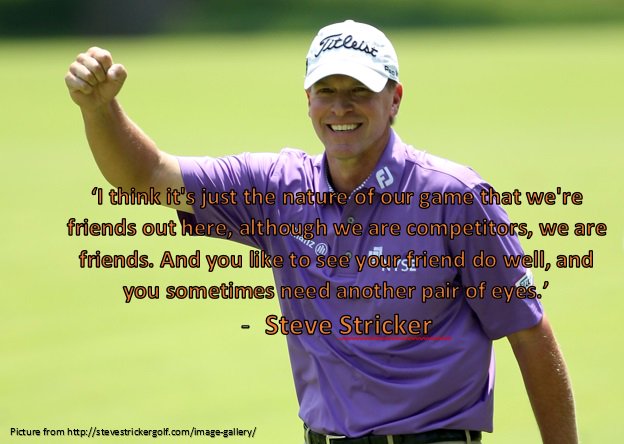 SMARTGOLF wishes a Happy to Steve Stricker, a great player that is always such  a great sport! 