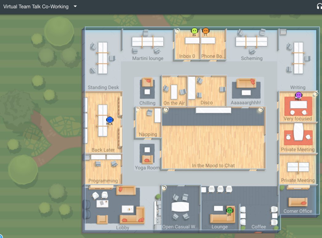 PilarOrti's tweet photo. I have to say, this virtual #coworking still does my head in... (In a good way!) with @mkilby @matrix_mood @tturpin @sococo https://t.co/zUE3OIDZMC