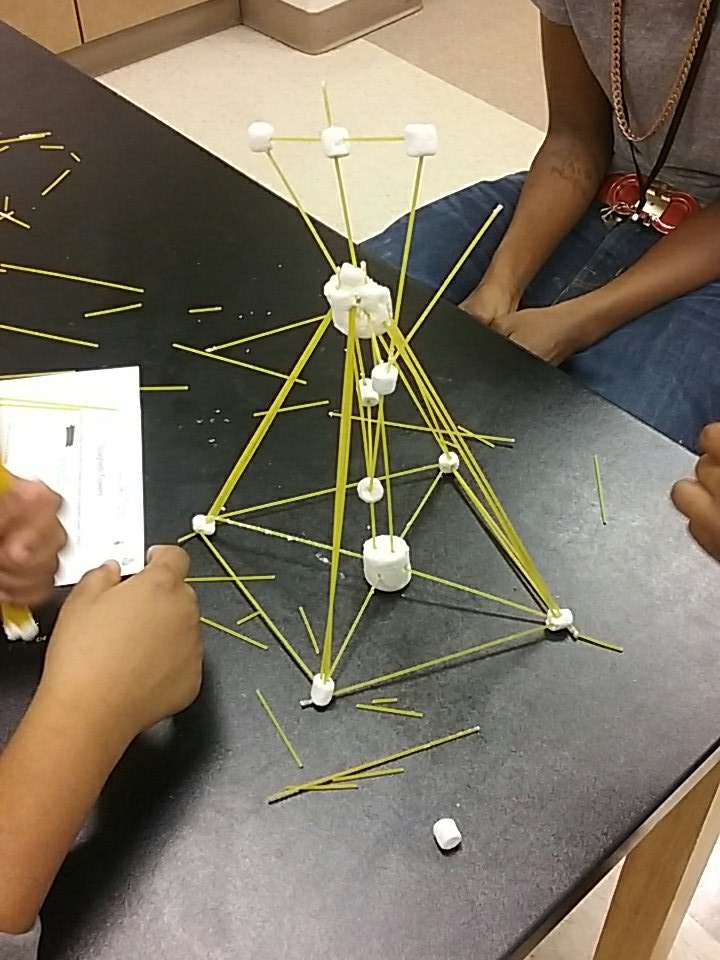 CentersMrHolmes's tweet image. Spaghetti towers with Honeywell.  #cmsscience
