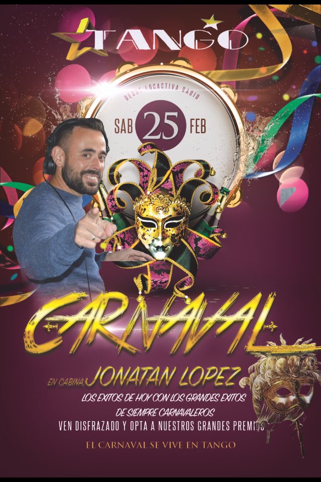 CARNAVAL 2017... DISCO BAR TANGO...