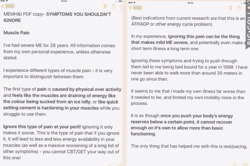 WixBlogMEMHandI's tweet image. #MEcfs SYMPTOMS YOU SHOULDN'T IGNORE! 
It appalls me the NHS still don't tell new patients this
#pwme
@drphilhammond