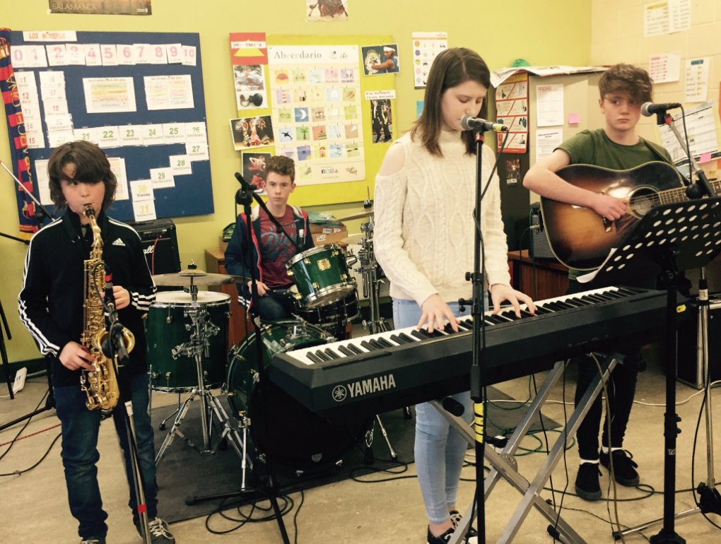 Day 4 of Soundwaves - lots and lots of writing, lots and lots of music! Some groovy noises coming out of this lot #soundwaves