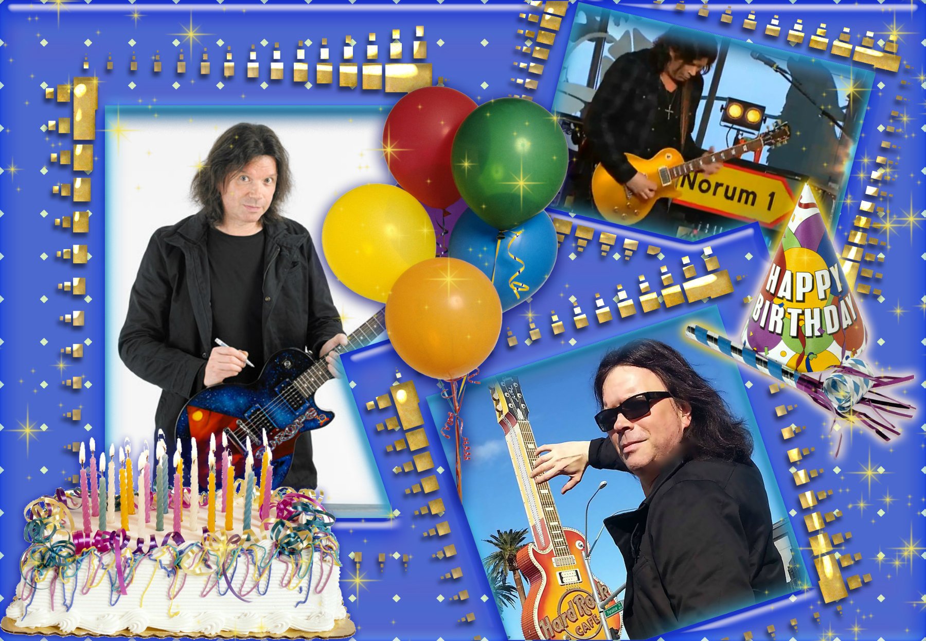  Happy Birthday, John!         With best wishes! 