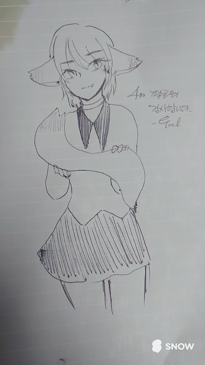 400팔로워 감사합니다.
500팔로워가 되었을 때 그림 이벤트 하나 할게요 ㅇ_<♥
오늘도 다들 좋은 하루 되세요!