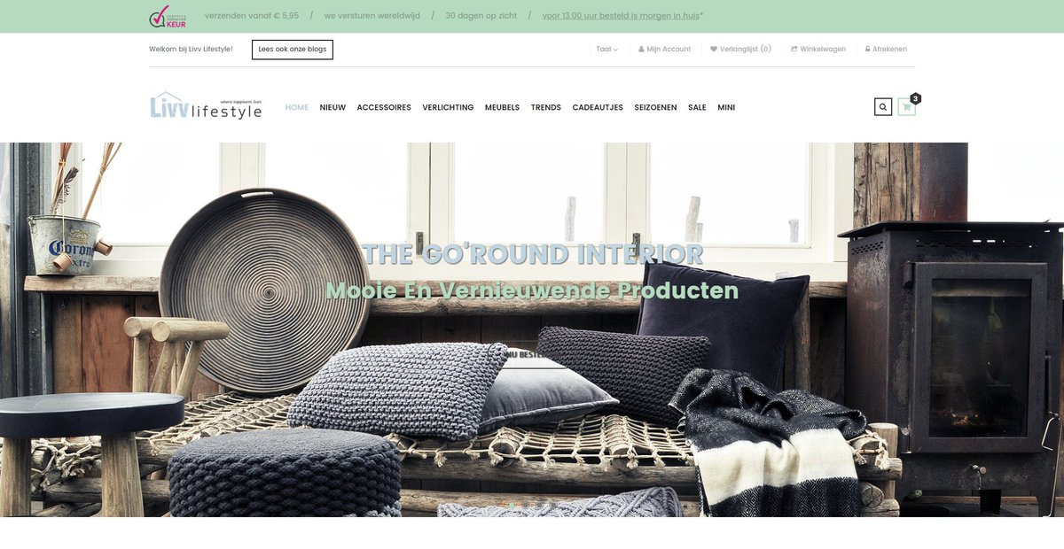 Bezig met de laatste loodjes, de nieuwe shop van <a href="/LivvLifestyle/">Livv Lifestyle</a> gaat binnenkort online...