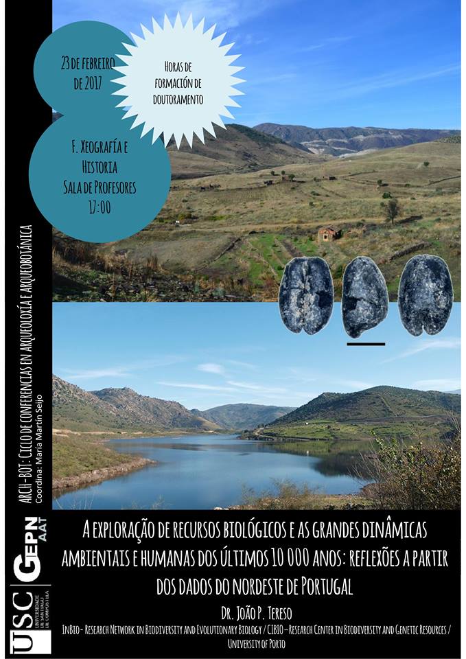 ARCIANasoc's tweet photo. Hoxe ás 17h na @UniversidadeUSC, conferencia do Dr. Joao P. Tereso do CIBIO InBIO no marco co Ciclo Arch-Bot organizado polo @GEPNUSC https://t.co/U6xaKMgAO3