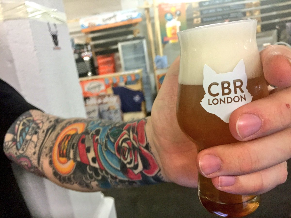 WildBeerCo's tweet photo. It must be time for @craftbeerriseuk trade session! #BigBeer #TinyGlass #BigMan #WildBeer https://t.co/fXbwBSd9l1