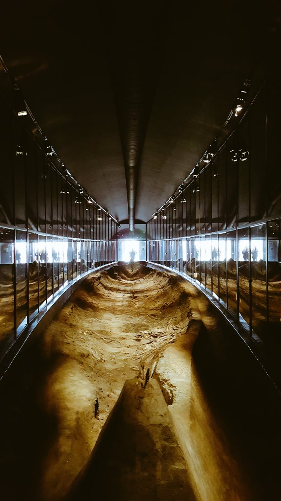 Henderson_MPH's tweet photo. Learning about an ancient Viking burial ship! #MPHtoDenmark https://t.co/f2wehtYD1G