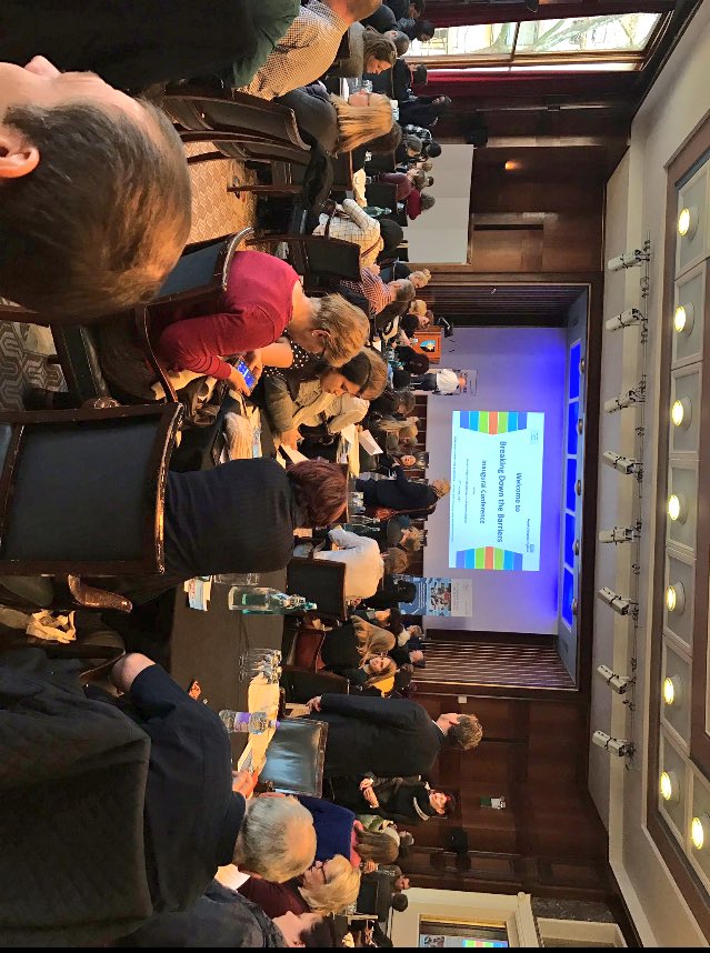 NikkiScheiner's tweet photo. Delighted to be at @uclpartners Breaking down the Barriers - a timely conference when service provision is in crisis https://t.co/nyOwbCReQ4