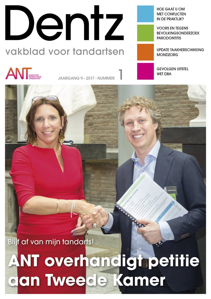 DentzMagazine's tweet photo. Vandaag verschijnt de (ver)nieuw(d)e editie van Dentz, met oa een update over Dossier Taakherschikking | https://t.co/eLOrfjhyOo @ANTnieuws https://t.co/vlT59G6eQy