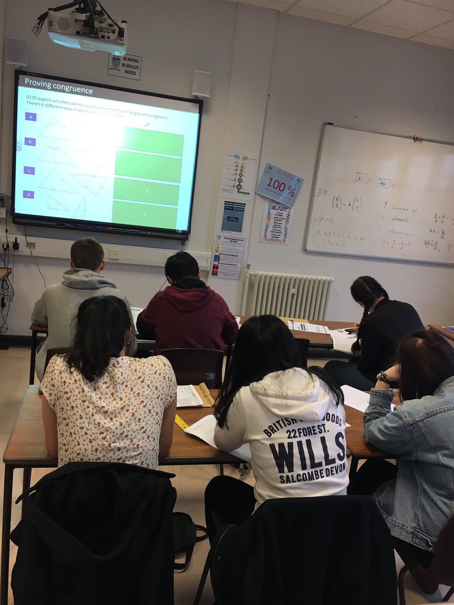 Well done to our fabulous year 11's for giving up their Thursday morning to attend Maths revision. Very proud 😀