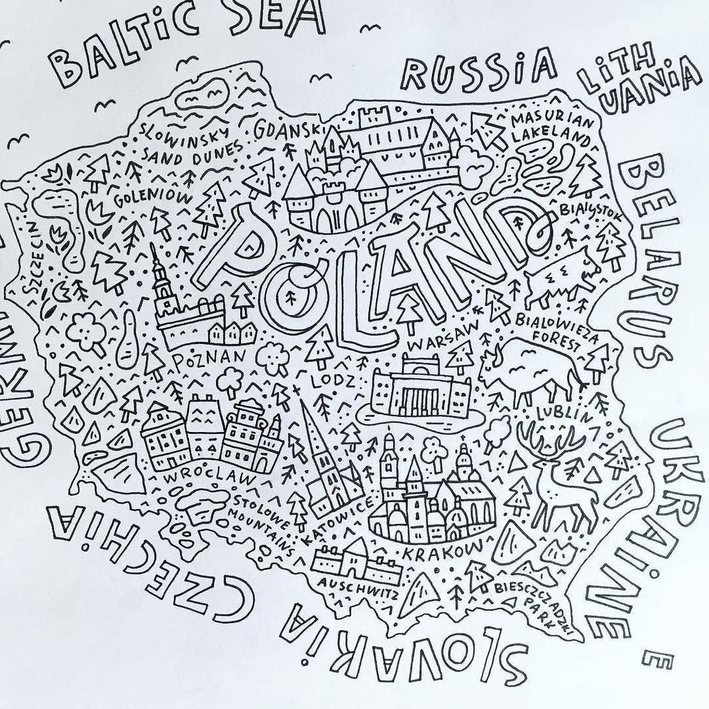 faveteart's tweet photo. Closeup ❤
⠀
#poland #europe #onthemap #cartoonmap #drawingmaps #handdrawnmap #icelandmap #… https://t.co/deNysMIpuV https://t.co/H51OgXN12Y