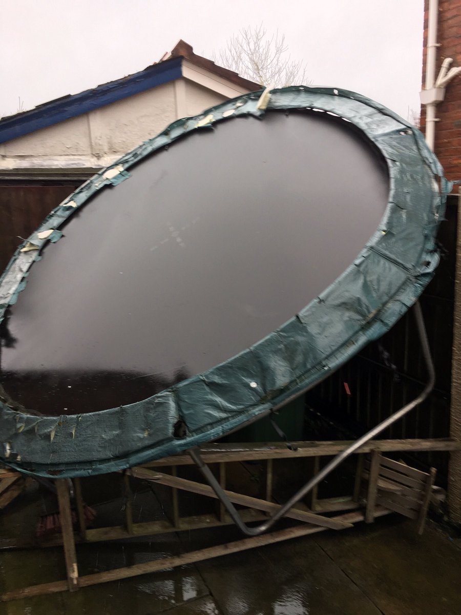 ianlynn7's tweet photo. #stormdoris has just blown this monster over my garage and landed here #ScaredSenseless https://t.co/TQTbjzlucv