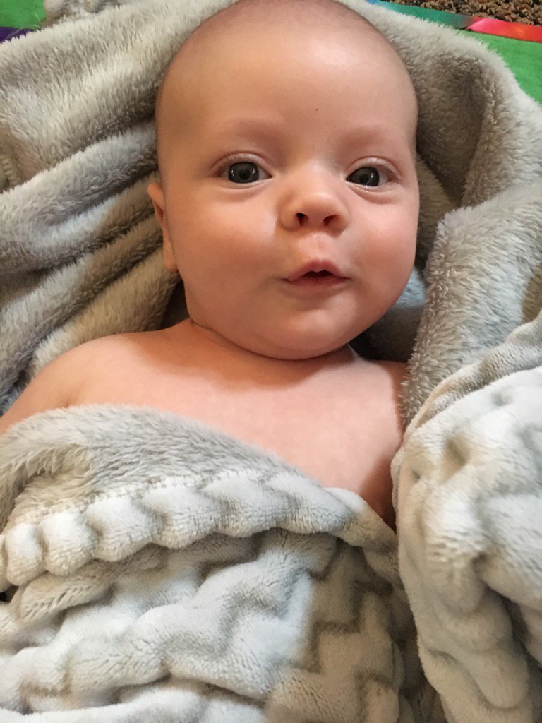 stephthetwit's tweet photo. @HLNTV Ben and I have been watching #MyMorningExpress every day of my maternity leave. 12 weeks go so fast! https://t.co/JZHGYnHHuf