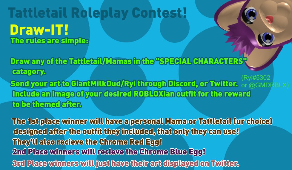 Roblox codes for tattletail roleplay