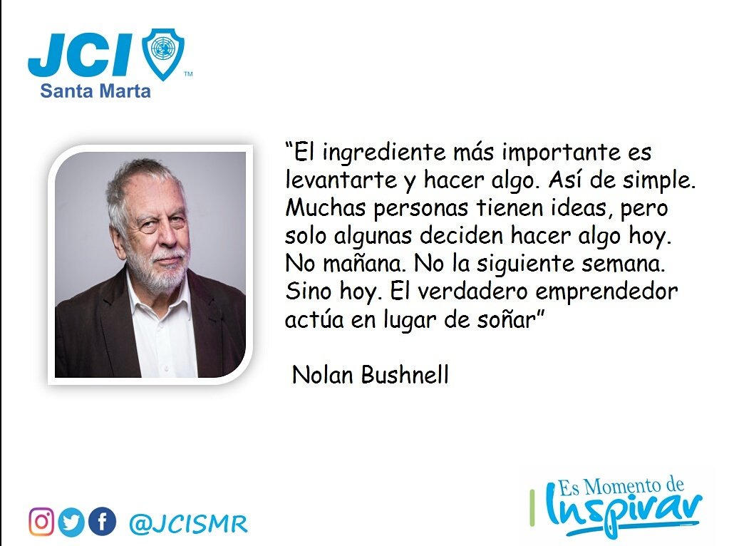 JCISMR's tweet photo. Levántate,  es hora de iniciar ese proyecto que tanto tienes en mente. #EsMomentoDeInspirar #SantaMartaInspira 
#JCISantaMarta https://t.co/sYwPzBE4B2