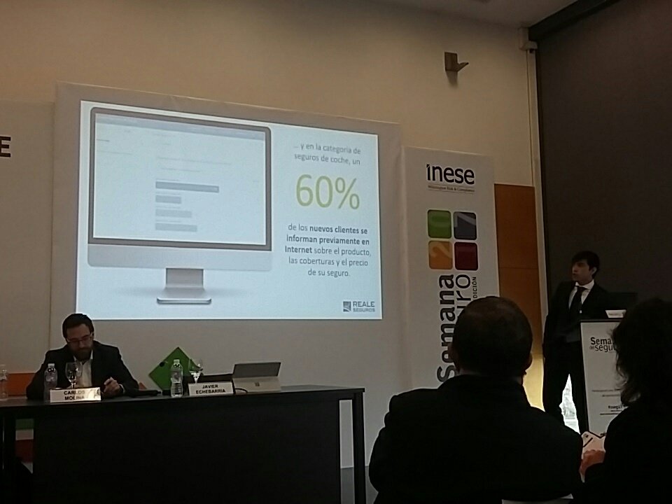 Andrés Sandoval de <a href="/Reale_Seguros/">Reale Seguros</a> nos habla sobre la integración de la digitalización a la mediación en seguros. #SSEG17