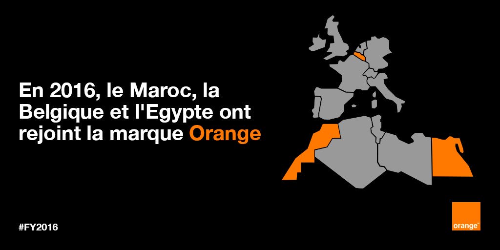 BeaMandine's tweet photo. Focus #brand #FY2016 : 3 pays de + sous marque @orange, soit 55m de clients portant cet étendard pour la 1ère fois! https://t.co/8dIa1uWyd4 https://t.co/Yd3z3bGPgp