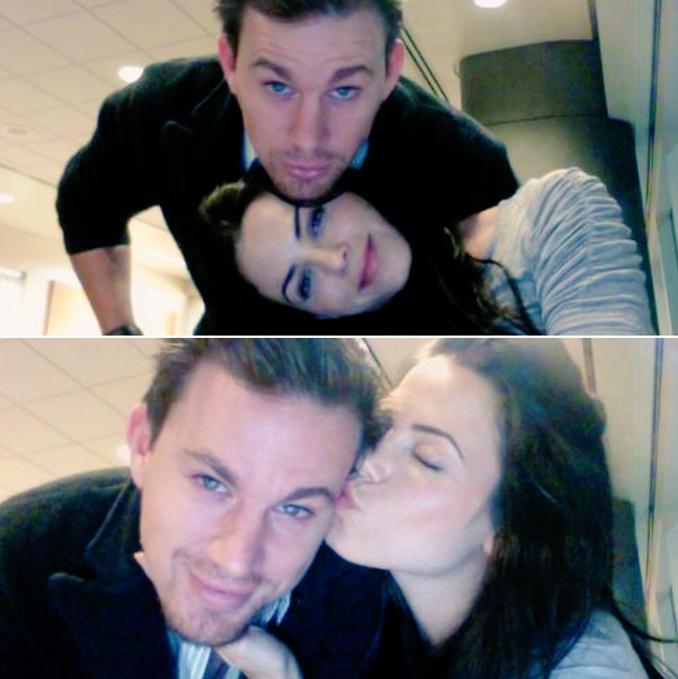 ChanningMTFan's tweet photo. Cutest Couple. #channingtatum #jennadewan #CoupleGoals https://t.co/GnbMWfB3DV