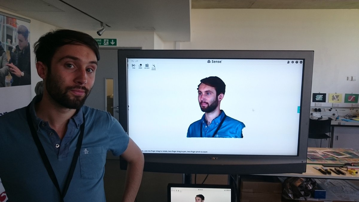 CloudSorcerers's tweet image. On #ThrowbackThursday here&apos;s when we could actually clone Michael thanks to @LJMU FabLabs! #BinaryFest16 #ShameWeCant!