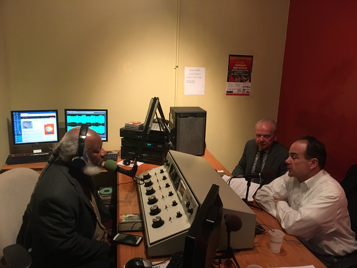 City of Bridgeport on Twitter: "Thank you to Milford from WNLK Radio