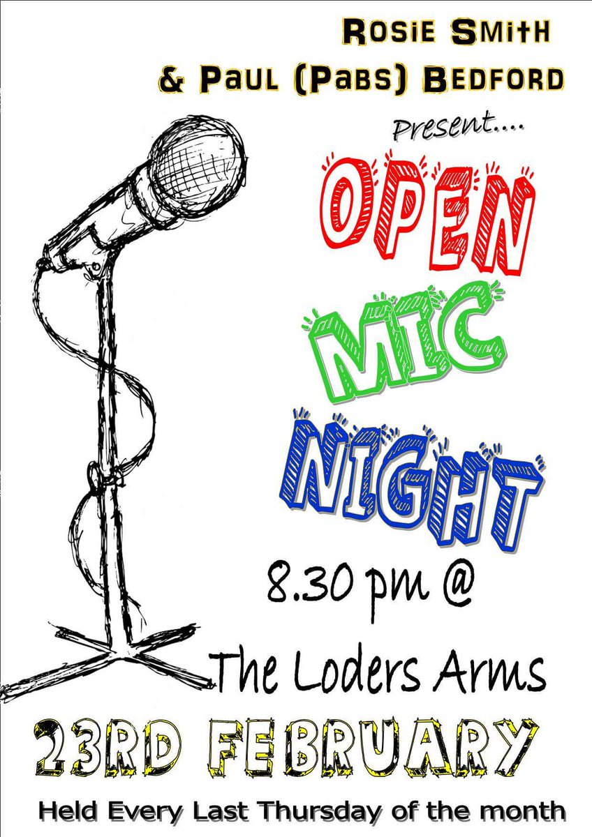 Lodersarms's tweet photo. #OpenMicNight @Lodersarms #dorset #livemusic. Come along and join in or watch and listen to #talentedmusicians 🎸🎶🎹🎷🎺🎤 https://t.co/k8kLLXBaZy