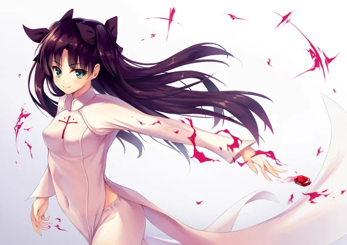 アオザイ凛です。たまには白も
#FateGO #FGO 