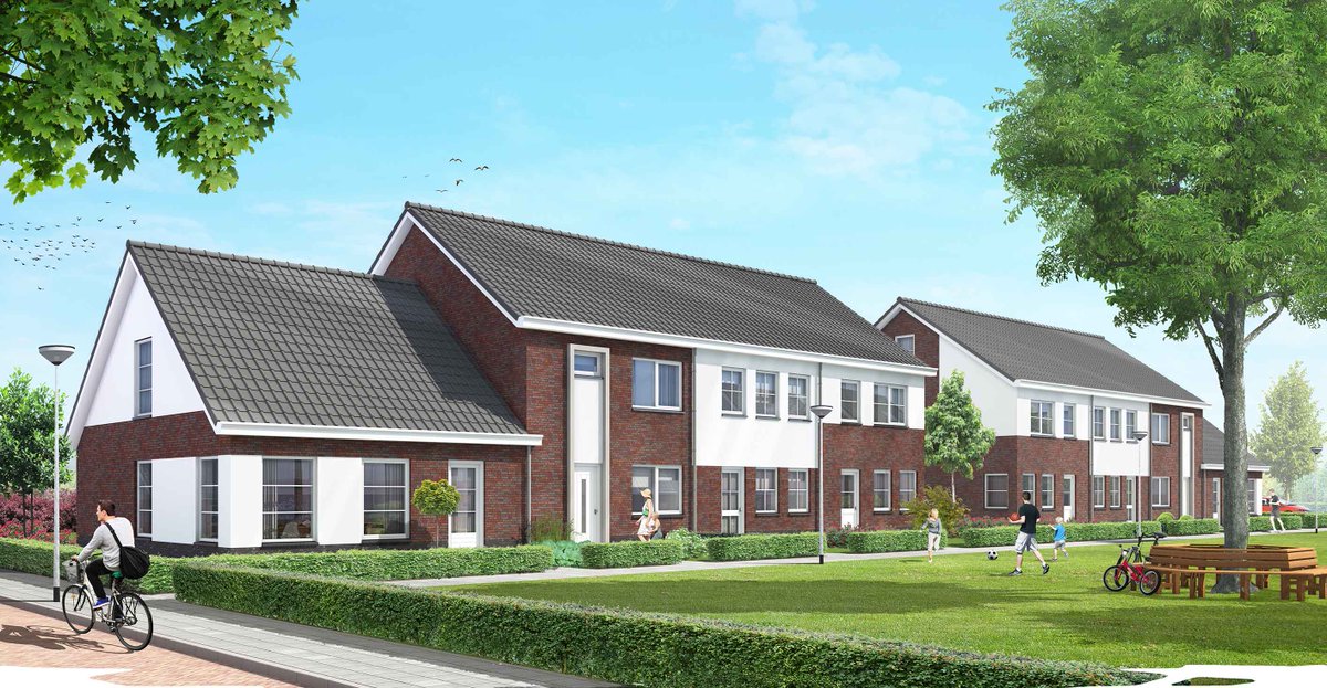 Vanaf 2 maart start #verkoop van 8 woningen #DeMeerstal #Kloosterhaar <a href="/GoossenTePas/">Goossen Te Pas</a>. Meer info op meerstal-kloosterhaar.nl