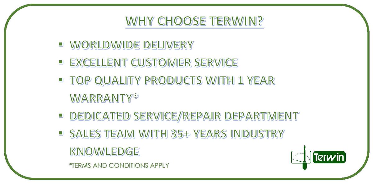 TerwinUk's tweet photo. WHY CHOOSE TERWIN?? To us its obvious but here are some reasons our customers return... #Manufacturing #ThursdayThoughts #Terwin https://t.co/HoiVvLgkZW