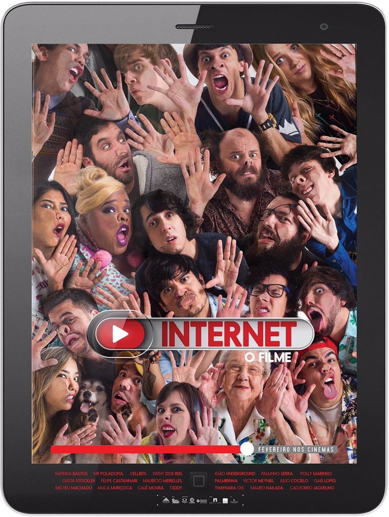 InternetOFilme_'s tweet photo. INTERNET O FILME ESTREIA HOJE, CONFERE PRODUÇÃO? #InternetOFilme https://t.co/Mt69Kl87kV