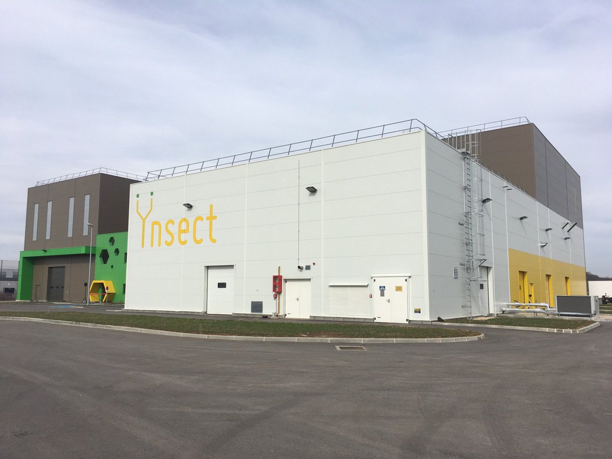 Agoranov_innov's tweet photo. En direct de l'inauguration du site #Ynsite de production d'#insectes à Dole ! #nosanciensontdutalent @Ynsect https://t.co/3PLIlYSgXU