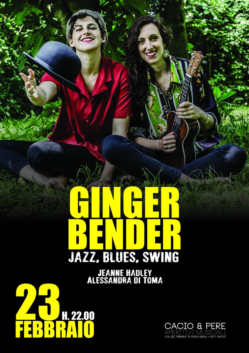 Cacio_e_Pere's tweet photo. #stasera #gingerbender live #jazz #blues #swing at #cacioepere #siena
https://t.co/Oe4PArBZHX https://t.co/x4u8lKYbh6